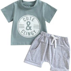 NEW Boy's Cute & Clingy Outfit